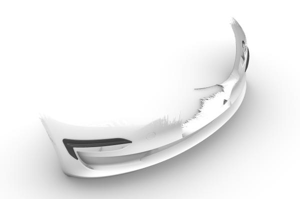 CSR Air Intake Blenden | Airintakes mit ABE für Tesla Model 3 AI031-S strukturiert schwarz matt (keine Lackierung erforderlich)