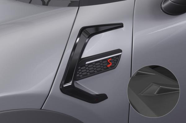 CSR Air Intake Blenden | Airintakes mit ABE für Mini F55, F56, F27 AI032-L Lackierung erforderlich (unlackiert roh)