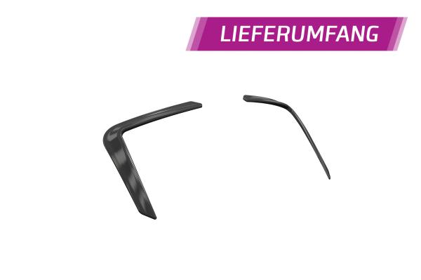 CSR Air Intake Blenden | Airintakes mit ABE für Mini F55 / F56 / F57 AI033-C Carbon Look Hochglanz (keine Lackierung erforderlich)