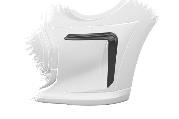 CSR Air Intake Blenden | Airintakes mit ABE für Mini F55 / F56 / F57 AI033-C Carbon Look Hochglanz (keine Lackierung erforderlich)