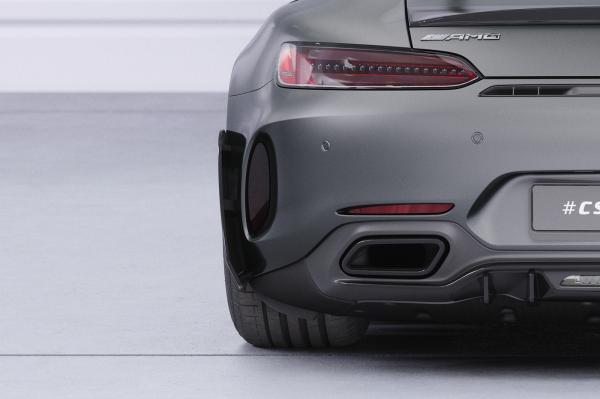 CSR Side Blades / Side Spats mit ABE für Mercedes-Benz AMG GT (190) GT C / GT R BL003-G Glossy schwarz Hochglanz (keine Lackierung erforderlich)