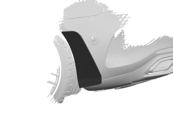 CSR Side Blades / Side Spats mit ABE für Mercedes-Benz AMG GT (190) GT C / GT R BL003-G Glossy schwarz Hochglanz (keine Lackierung erforderlich)