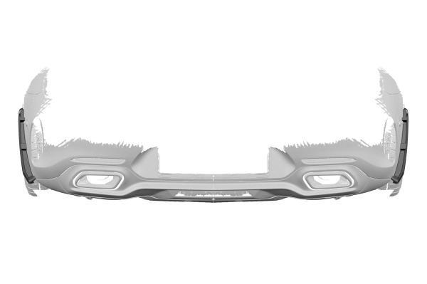 CSR Side Blades / Side Spats mit ABE für Mercedes-Benz AMG GT (190) GT C / GT R BL003-G Glossy schwarz Hochglanz (keine Lackierung erforderlich)