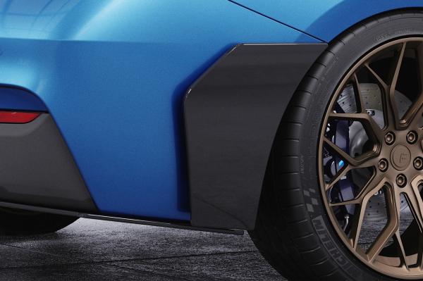 CSR Side Blades / Side Spats mit ABE für BMW 2er F22 / F23 M-Paket BL004-L Lackierung erforderlich (unlackiert roh)