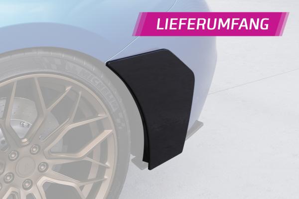 CSR Side Blades / Side Spats mit ABE für BMW 2er F22 / F23 M-Paket BL004-L Lackierung erforderlich (unlackiert roh)
