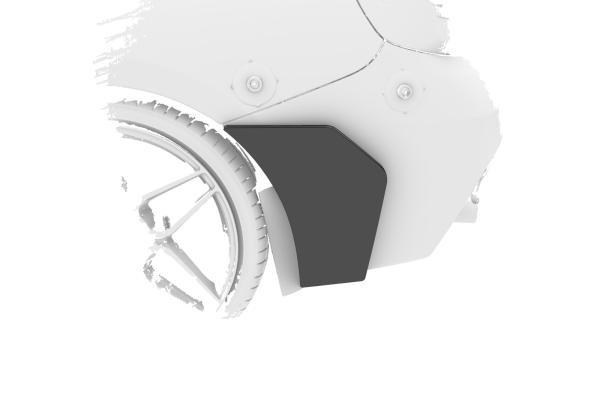 CSR Side Blades / Side Spats mit ABE für BMW 2er F22 / F23 M-Paket BL004-L Lackierung erforderlich (unlackiert roh)