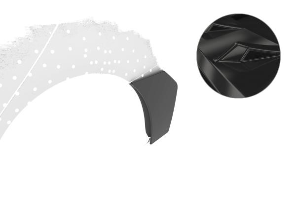 CSR Side Blades / Side Spats mit ABE für Mercedes-Benz C-Klasse S205 AMG BL006-G Glossy schwarz Hochglanz (keine Lackierung erforderlich)