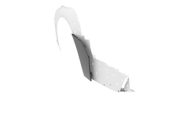 CSR Side Blades / Side Spats mit ABE für BMW M4 F82 / F83 BL009-G Glossy schwarz Hochglanz (keine Lackierung erforderlich)