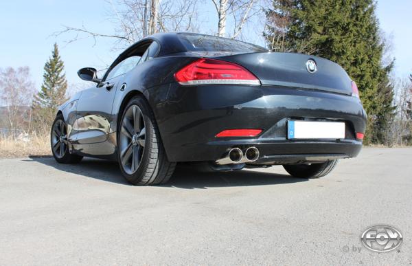 Fox passend für BMW Z4 E89 - sDrive 23i Endschalldämpfer - 2x80 Typ 25 BM081002-290