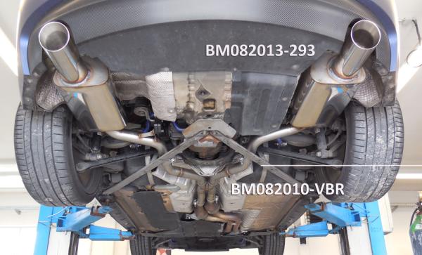 Fox passend für BMW Z4 E89 - sDrive 35i Endschalldämpfer rechts/links - 1x100 Typ 25 rechts/links BM081013-293