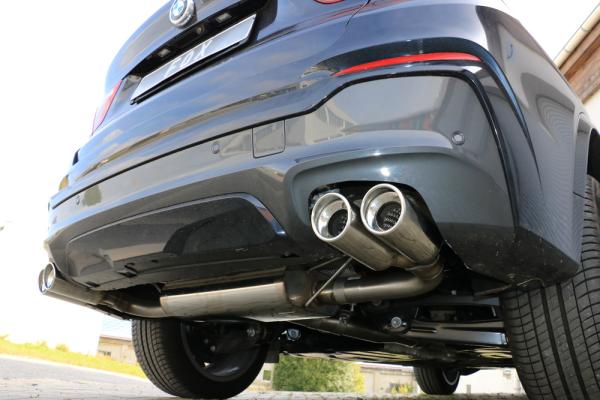 Fox passend für BMW X4 F26 Endschalldämpfer quer Ausgang rechts/links - 2x90 Typ 17 rechts/links BM170005-152