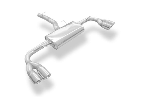 Fox passend für BMW X4 F26 - 35i 35d Endschalldämpfer quer Ausgang rechts/links - 2x90 Typ 25 rechts/links BM170025-292