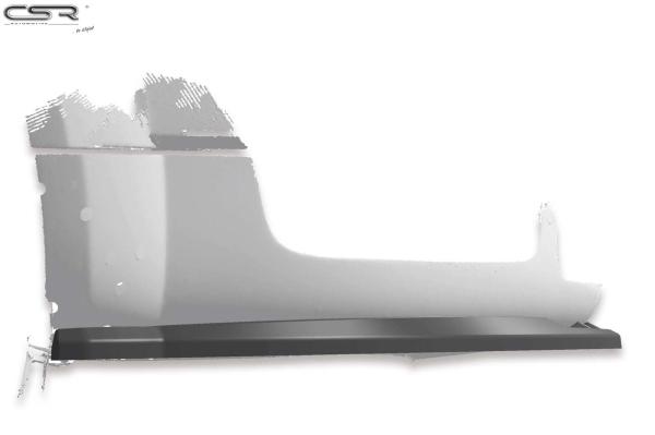 CSR Frontspoiler | Cup-Spoilerlippe mit ABE für Audi TT 8N CSL011-G Glossy schwarz Hochglanz (keine Lackierung erforderlich)