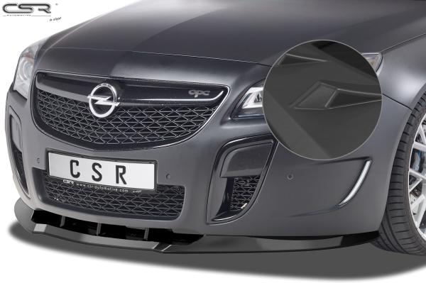 CSR Frontspoiler | Cup-Spoilerlippe mit ABE für Opel Insignia A OPC Facelift CSL109-L Lackierung erforderlich (unlackiert roh)
