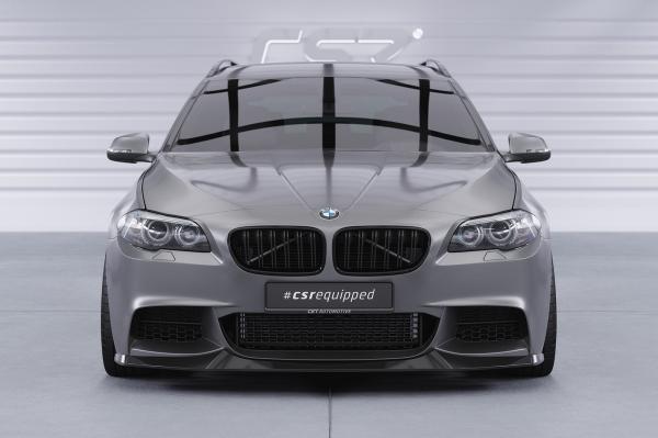 CSR Frontspoiler | Cup-Spoilerlippe mit ABE für BMW 5er F10/F11 M-Paket CSL137-L Lackierung erforderlich (unlackiert roh)