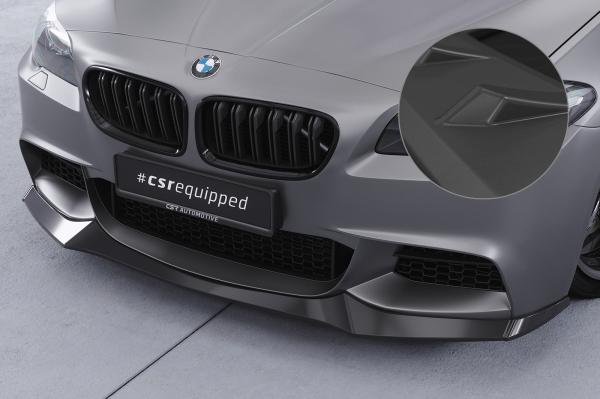 CSR Frontspoiler | Cup-Spoilerlippe mit ABE für BMW 5er F10/F11 M-Paket CSL137-L Lackierung erforderlich (unlackiert roh)