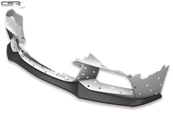 CSR Frontspoiler | Cup-Spoilerlippe mit ABE für BMW 5er F10/F11 M-Paket CSL137-L Lackierung erforderlich (unlackiert roh)