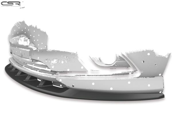 CSR Frontspoiler | Cup-Spoilerlippe mit ABE für Opel Corsa E OPC-Line CSR-CSL154-L Lackierung erforderlich (unlackiert roh)