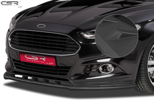 CSR Frontspoiler | Cup-Spoilerlippe mit ABE für Ford Mondeo MK5 CSL178-L Lackierung erforderlich (unlackiert roh)