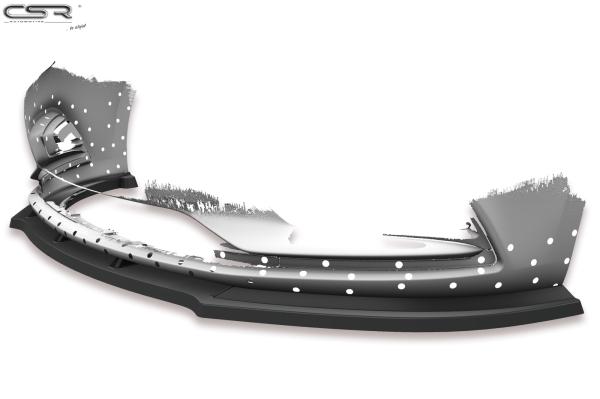 CSR Frontspoiler | Cup-Spoilerlippe mit ABE für Opel Astra K CSL180-C Carbon Look Hochglanz (keine Lackierung erforderlich)