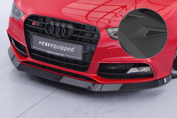 CSR Frontspoiler | Cup-Spoilerlippe mit ABE für Audi A5/S5 8T CSR-CSL187-L Lackierung erforderlich (unlackiert roh)