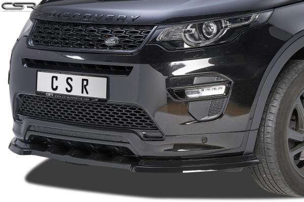 CSR Frontspoiler | Cup-Spoilerlippe mit ABE für Land Rover Discovery CSL309-G Glossy schwarz Hochglanz (keine Lackierung erforderlich)
