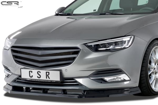 CSR Frontspoiler | Cup-Spoilerlippe mit ABE für Opel Insignia B CSL310-G Glossy schwarz Hochglanz (keine Lackierung erforderlich)