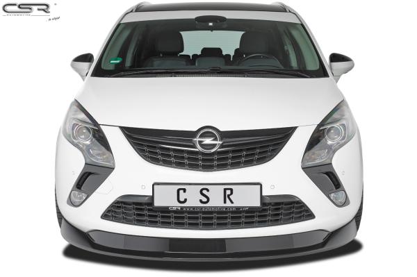 CSR Frontspoiler | Cup-Spoilerlippe mit ABE für Opel Zafira C CSL326-G Glossy schwarz Hochglanz (keine Lackierung erforderlich)