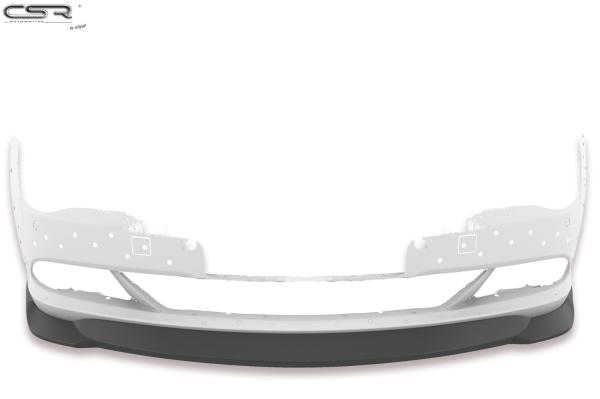 CSR Frontspoiler | Cup-Spoilerlippe mit ABE für BMW 6er E63/E64 LCI CSL329-G Glossy schwarz Hochglanz (keine Lackierung erforderlich)
