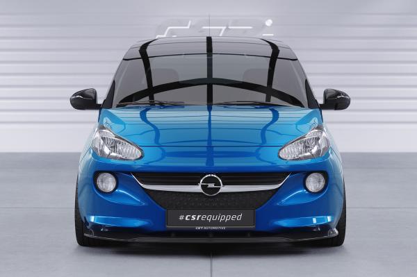 CSR Frontspoiler | Cup-Spoilerlippe mit ABE für Opel Adam CSL335-C Carbon Look Hochglanz (keine Lackierung erforderlich)