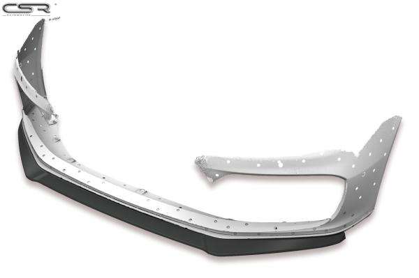 CSR Frontspoiler | Cup-Spoilerlippe mit ABE für Porsche Panamera 2 CSL336-S strukturiert schwarz matt (keine Lackierung erforderlich)