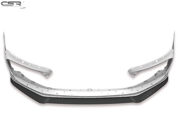 CSR Frontspoiler | Cup-Spoilerlippe mit ABE für Porsche Panamera 2 CSL336-S strukturiert schwarz matt (keine Lackierung erforderlich)