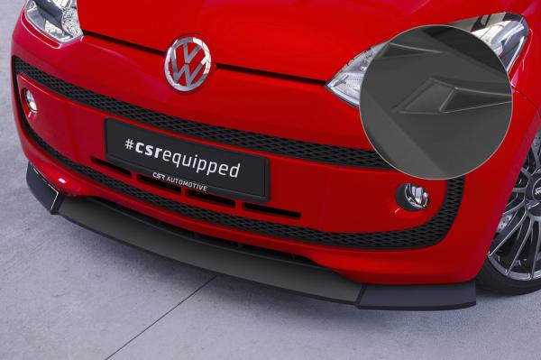 CSR Frontspoiler | Cup-Spoilerlippe mit ABE für VW up! CSL354-L Lackierung erforderlich (unlackiert roh)
