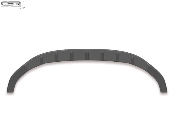 CSR Frontspoiler | Cup-Spoilerlippe mit ABE für VW T6 Bus CSL365-C Carbon Look Hochglanz (keine Lackierung erforderlich)