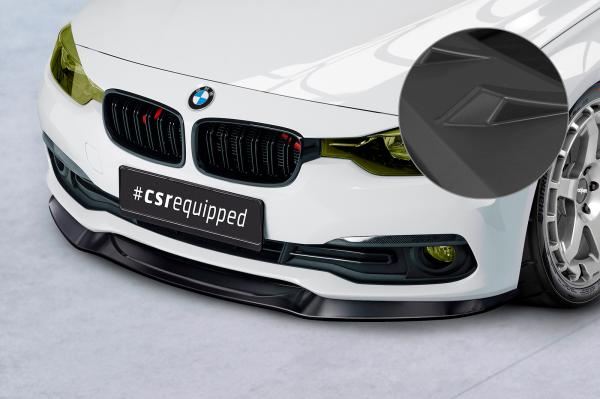 CSR Frontspoiler | Cup-Spoilerlippe mit ABE für BMW 3er F30/F31 CSL366-L Lackierung erforderlich (unlackiert roh)