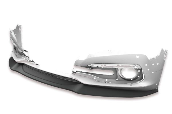 CSR Frontspoiler | Cup-Spoilerlippe mit ABE für BMW 3er F30/F31 CSL366-G Glossy schwarz Hochglanz (keine Lackierung erforderlich)