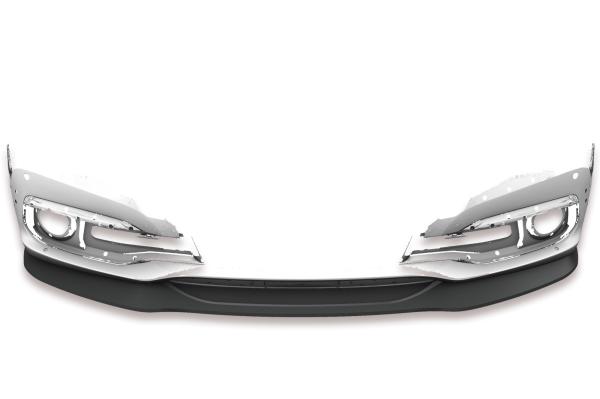 CSR Frontspoiler | Cup-Spoilerlippe mit ABE für BMW 3er F30/F31 CSL366-G Glossy schwarz Hochglanz (keine Lackierung erforderlich)