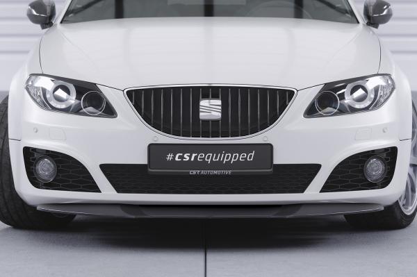 CSR Frontspoiler | Cup-Spoilerlippe mit ABE für Seat Exeo 3R CSL369-C Carbon Look Hochglanz (keine Lackierung erforderlich)
