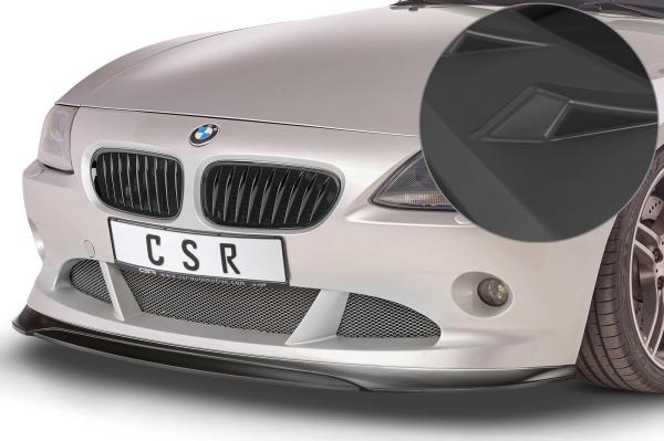 CSR Frontspoiler | Cup-Spoilerlippe mit ABE für BMW Z4 E85 CSL370-L Lackierung erforderlich (unlackiert roh)