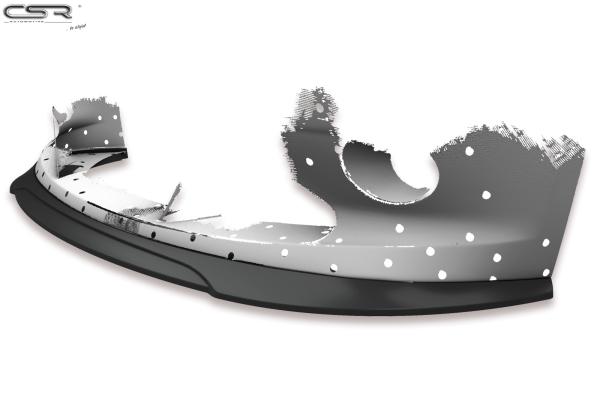 CSR Frontspoiler | Cup-Spoilerlippe mit ABE für BMW Z4 E85 CSL370-S strukturiert schwarz matt (keine Lackierung erforderlich)
