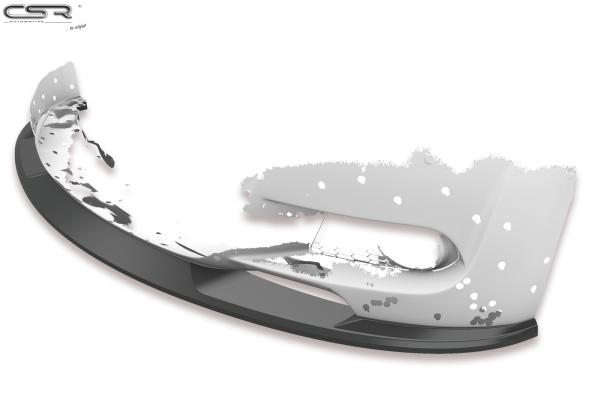 CSR Frontspoiler | Cup-Spoilerlippe mit ABE für BMW 3er E92/E93 M-Paket CSL372-G Glossy schwarz Hochglanz (keine Lackierung erforderlich)
