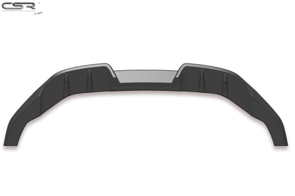 CSR Frontspoiler | Cup-Spoilerlippe mit ABE für VW Golf 7 R CSL373-G Glossy schwarz Hochglanz (keine Lackierung erforderlich)