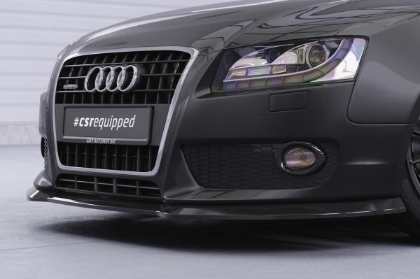 CSR Frontspoiler | Cup-Spoilerlippe mit ABE für Audi A5 8T CSL378-L Lackierung erforderlich (unlackiert roh)