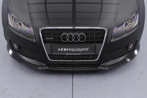 CSR Frontspoiler | Cup-Spoilerlippe mit ABE für Audi A5 8T CSL378-L Lackierung erforderlich (unlackiert roh)