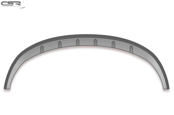 CSR Frontspoiler | Cup-Spoilerlippe mit ABE für VW Golf 5 R32 CSL381-G Glossy schwarz Hochglanz (keine Lackierung erforderlich)