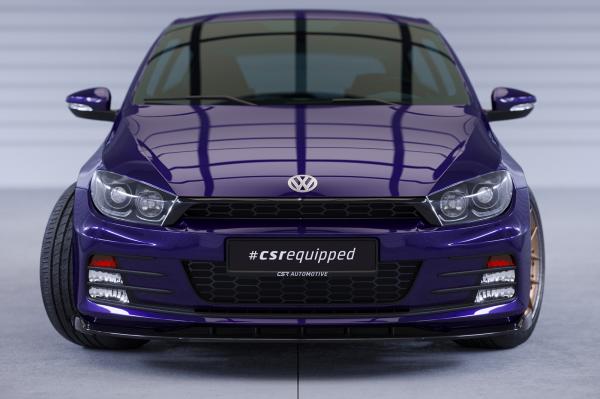 CSR Frontspoiler | Cup-Spoilerlippe mit ABE für VW Scirocco III CSL384-L Lackierung erforderlich (unlackiert roh)