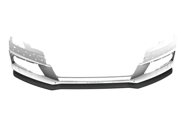 CSR Frontspoiler | Cup-Spoilerlippe mit ABE für Audi A4 B9 (Typ 8W) CSL388-C Carbon Look Hochglanz (keine Lackierung erforderlich)