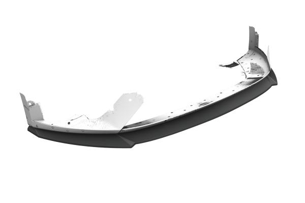 CSR Frontspoiler | Cup-Spoilerlippe mit ABE für Seat Leon 3 (Typ 5F) Cupra/FR CSL390-S strukturiert schwarz matt (keine Lackierung erforderlich)