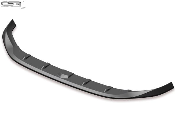 CSR Frontspoiler | Cup-Spoilerlippe mit ABE für VW Golf 7 R CSL395-S strukturiert schwarz matt (keine Lackierung erforderlich)