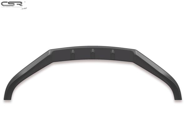 CSR Frontspoiler | Cup-Spoilerlippe mit ABE für VW Tiguan I CSL397-C Carbon Look Hochglanz (keine Lackierung erforderlich)